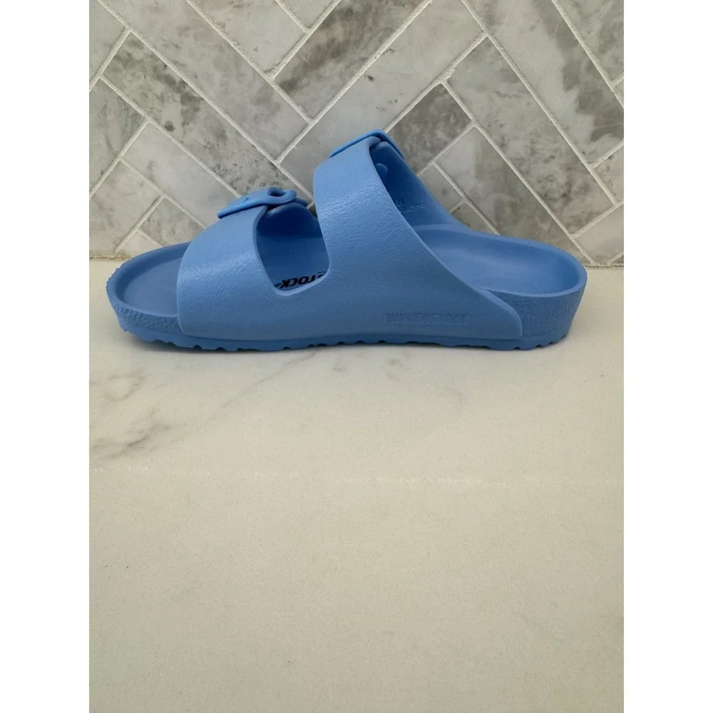 Birkenstock Arizona EVA Sandals Kids Youth Size 10‎ 28 Sky Blue Slip On Slides